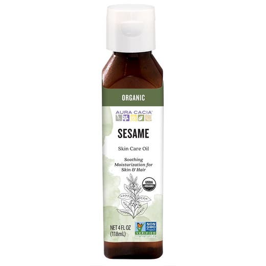 AURA CACIA Sesame Skin Care Oil 118 ML