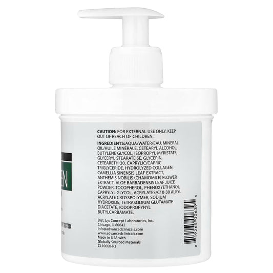 Advanced Clinicals Collagen Skin Rescue Lotion 454g