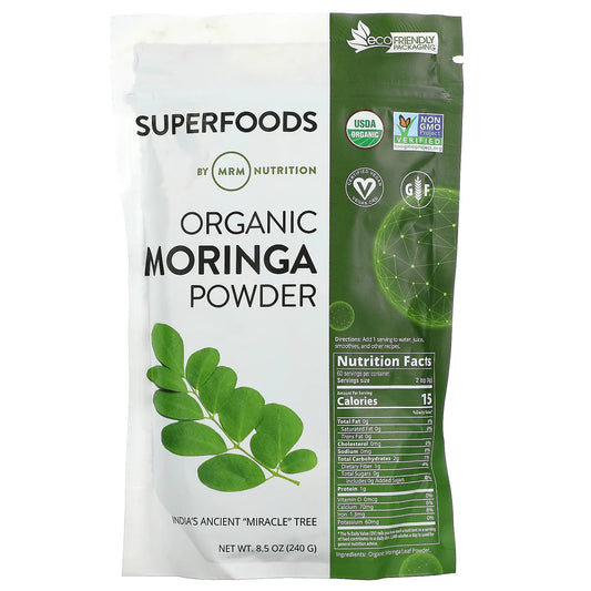 Superfoods by MRM Organic Moringa Powder 240g