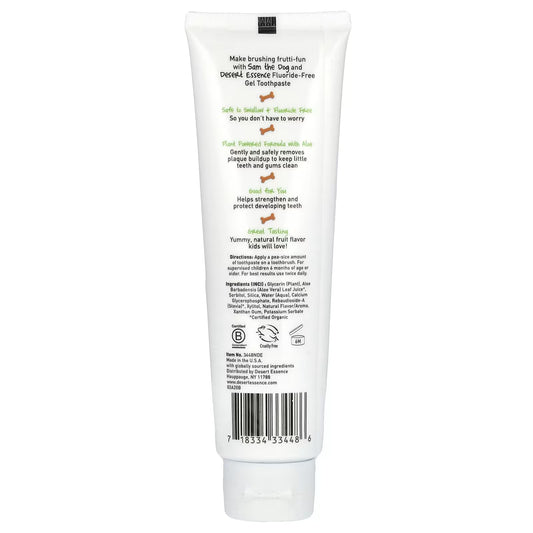 DESERT ESSENCE TUTTI FRUTTI KIDS TOOTHPASTE GEL 133G