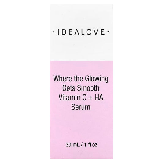 Idealove Where the Glowing Gets Smooth, Vitamin C + HA Serum 30 ml