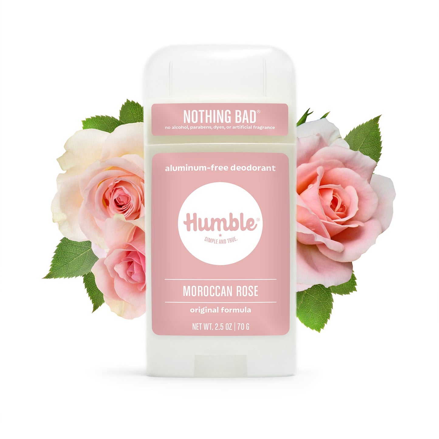 Humble Moroccan Rose Aluminum Free Deodorant 70 g