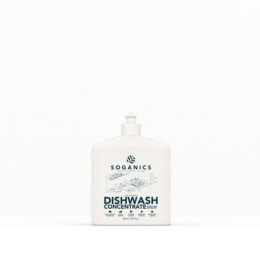 SOGANICS Dishwash Concentrate With Aloe Vera Extract 500ML