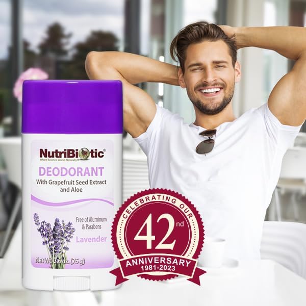NutriBiotic Lavender with Grapefruit Seed Extract and Aloe 75g