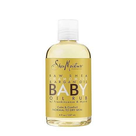 Shea Moisture Baby Oil Rub Raw Shea Chamomile & Argan Oil 237ML