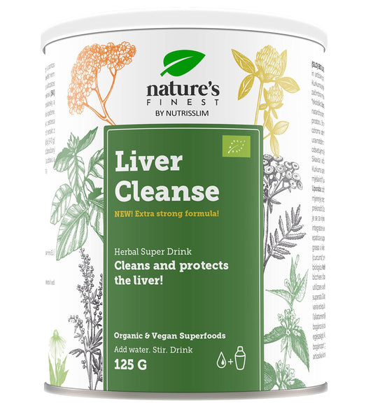 Nature's Finest Bio Liver Cleanse - Milk thistle and artichoke cleans and protects the liver 125g