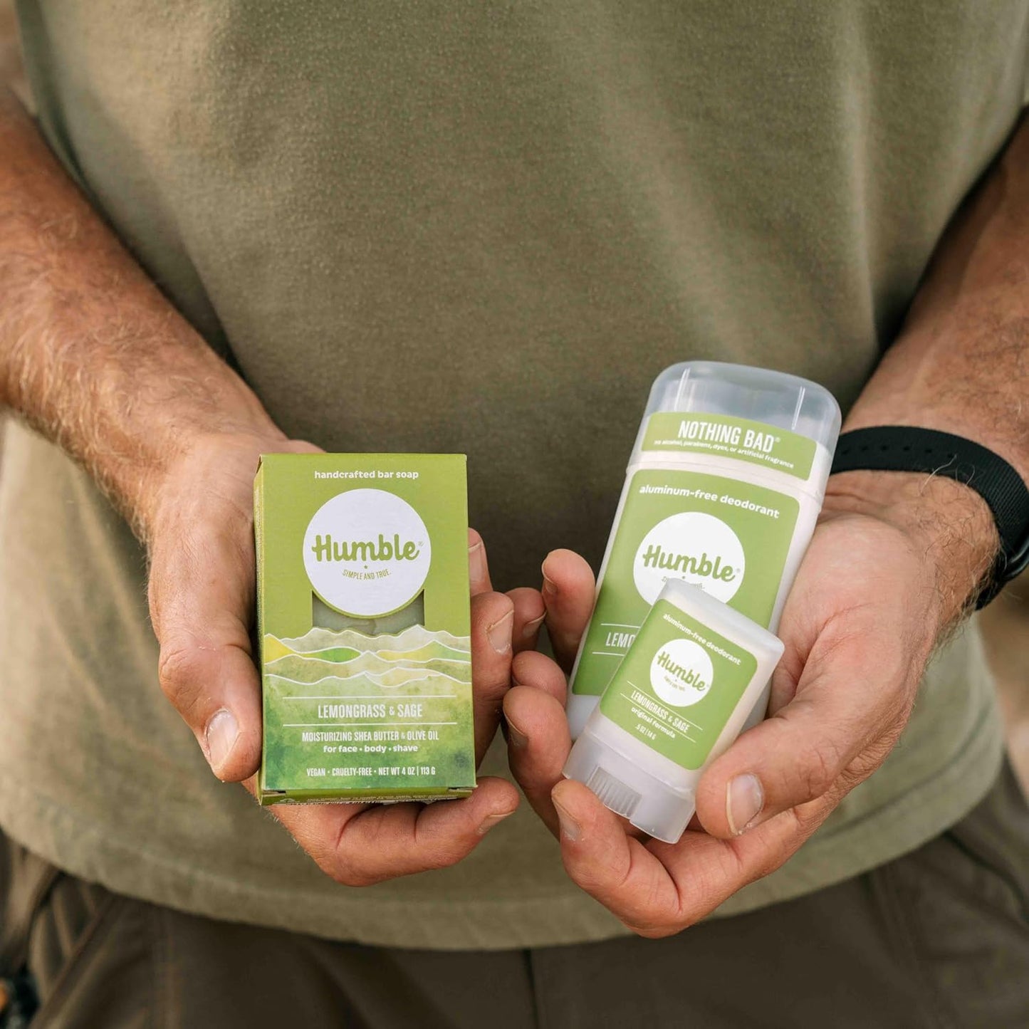 Humble Lemongrass & Sage Aluminum Free Deodorant 70g