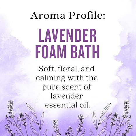AURA CACIA Foam Bath Calming Lavender 70.9G