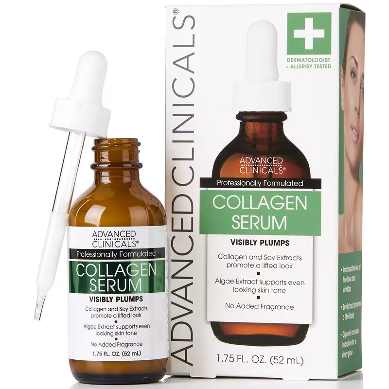 Advanced Clinicals Collagen Facial Serum 52ml