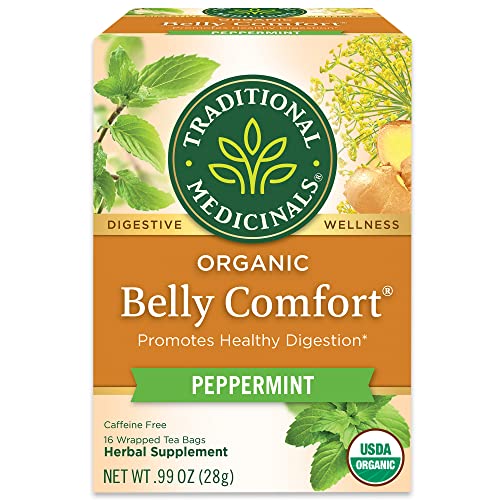Traditional Medicinals Organic Belly Comfort Peppermint 28G