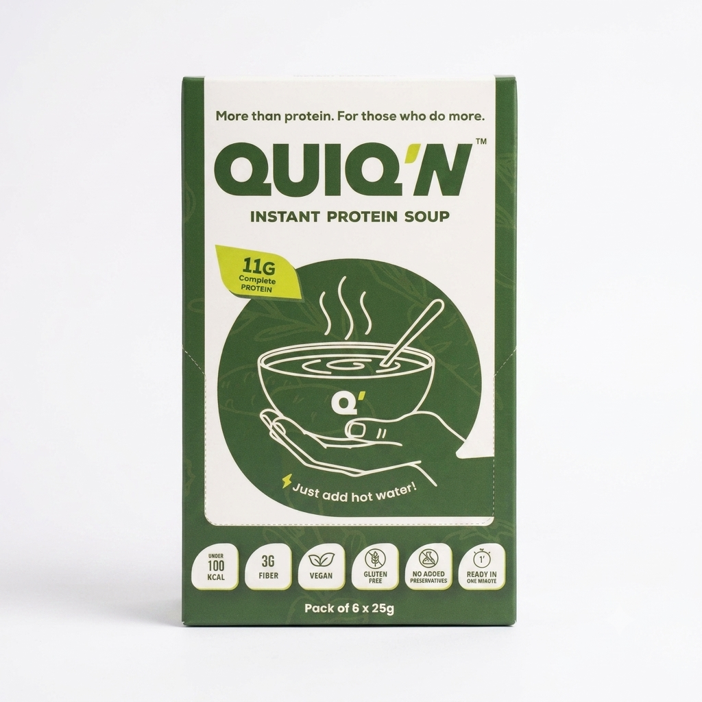 Quiq'N Instant Protein Soup Zingy Thai Veggie 25g