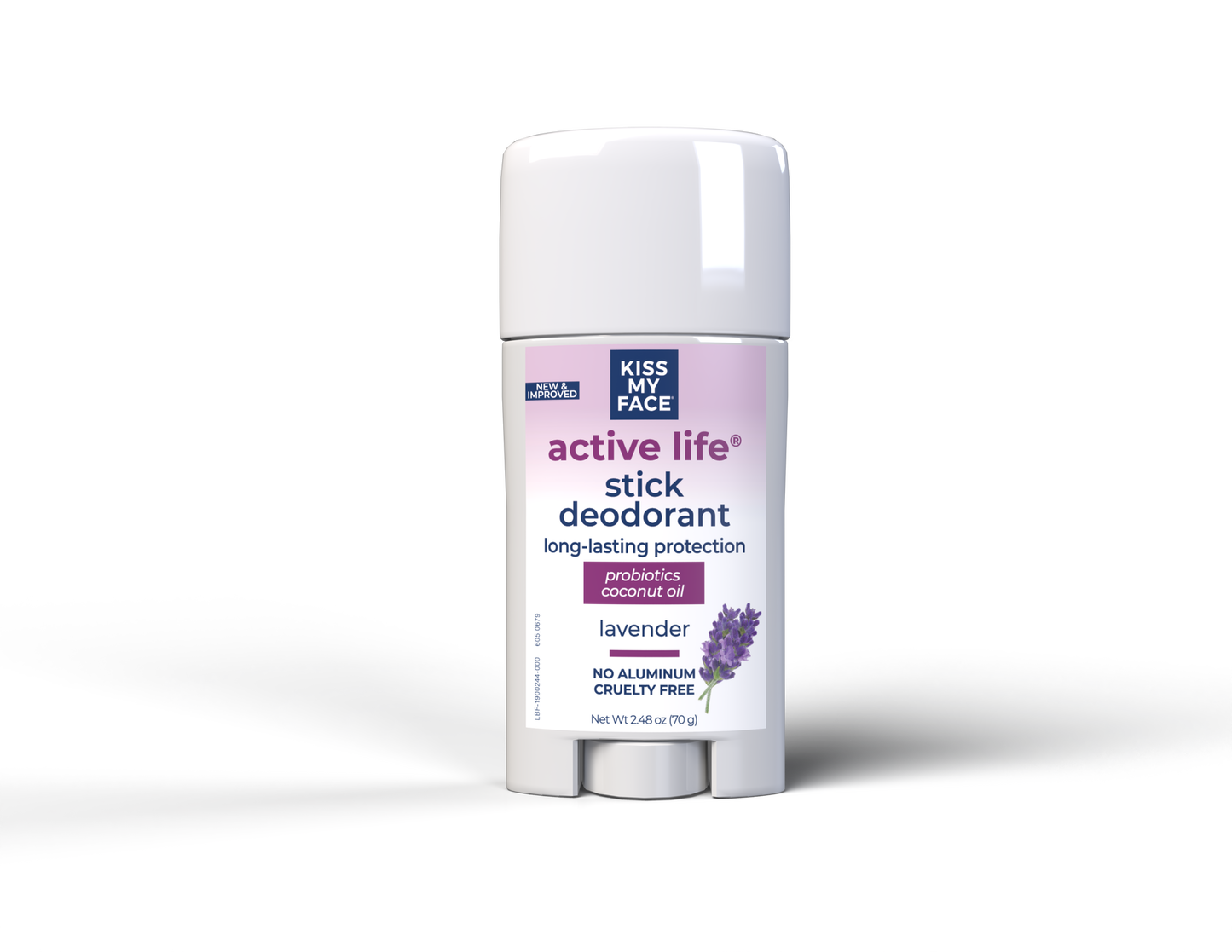 Kiss My Face Active Life Stick - Lavender Deodorant 70g
