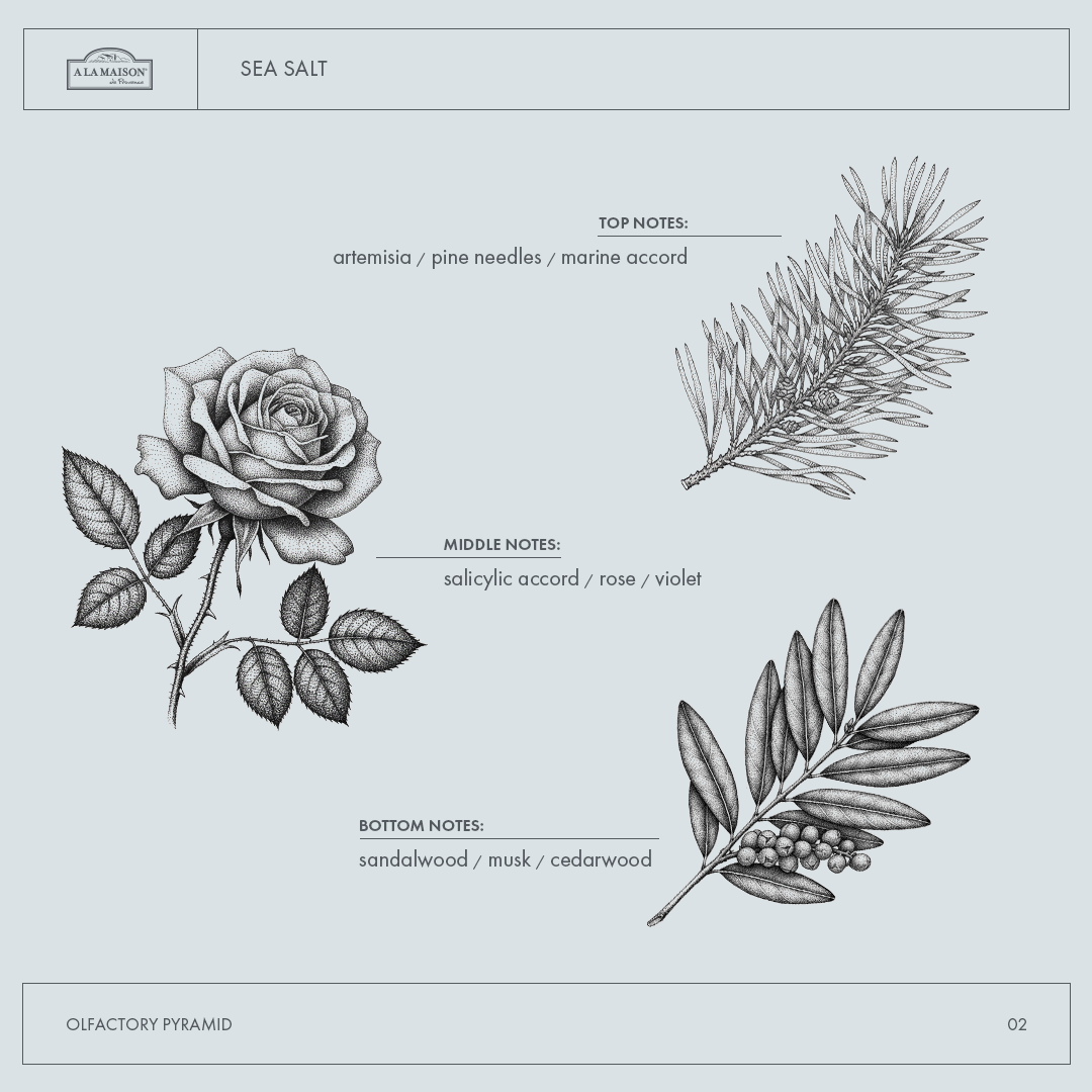 A La Maison Fresh Sea Salt Deodorant 70 g