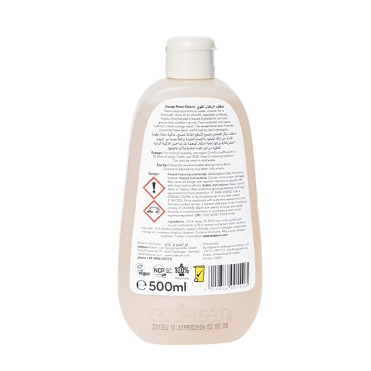 Sodasan 100% Natural Orange Power Cleaner 500g
