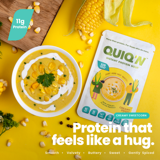Quiq'N Instant Protein Soup Creamy Sweet Corn 25g