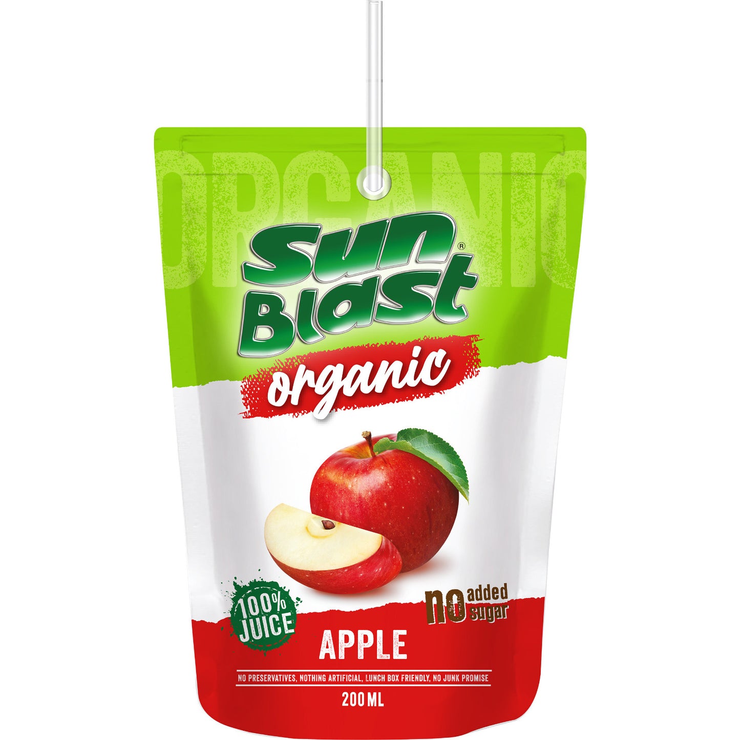 Sun Blast Organic Apple Juice 200ml