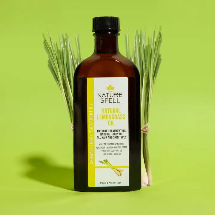 Nature Spell Natural Lemongrass Oil For Hair & Body 150ML