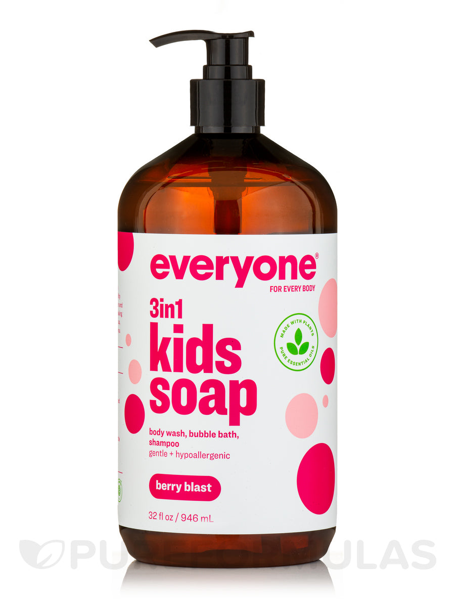 Everyone 3 In 1 Kids Soap Berry Blast (946 ML)