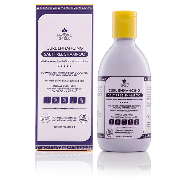 Nature Spell Curl Enhancing Salt Free Shampoo 300ML