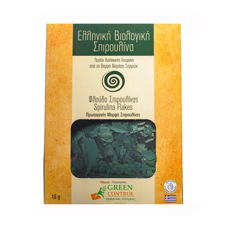 Organic Spirulina Flakes 15g
