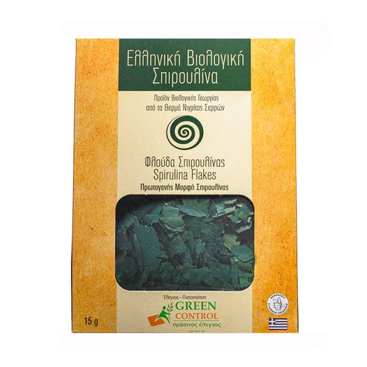 Organic Spirulina Flakes 15 g
