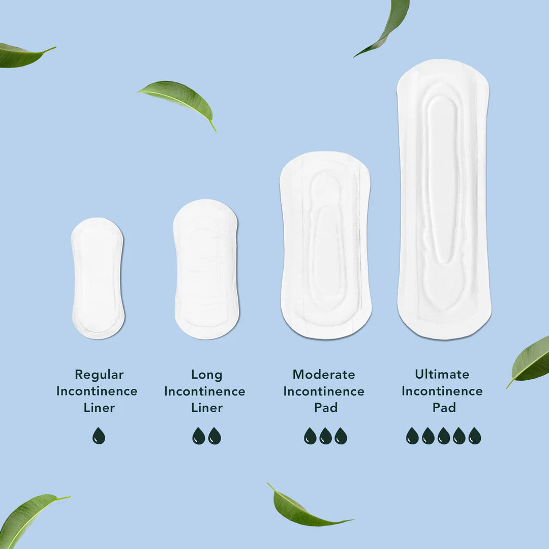 Rael Regular Organic Cotton Cover Incontinence Liners 48ct