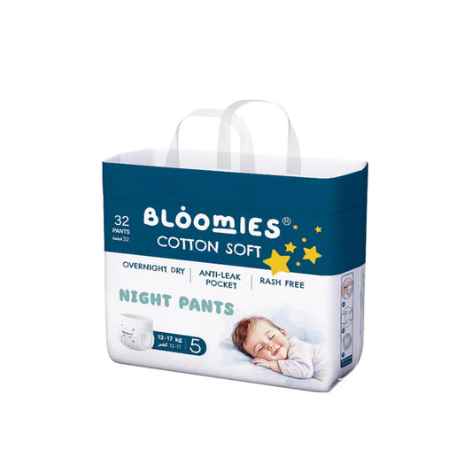 Bloomies Night Pants Size 5 - 32 pcs Cotton Soft