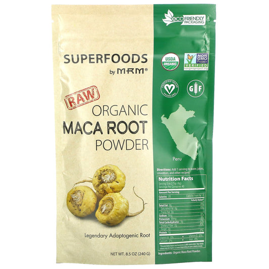 Superfoods by MRM Raw Organic Maca Root Powder 240g