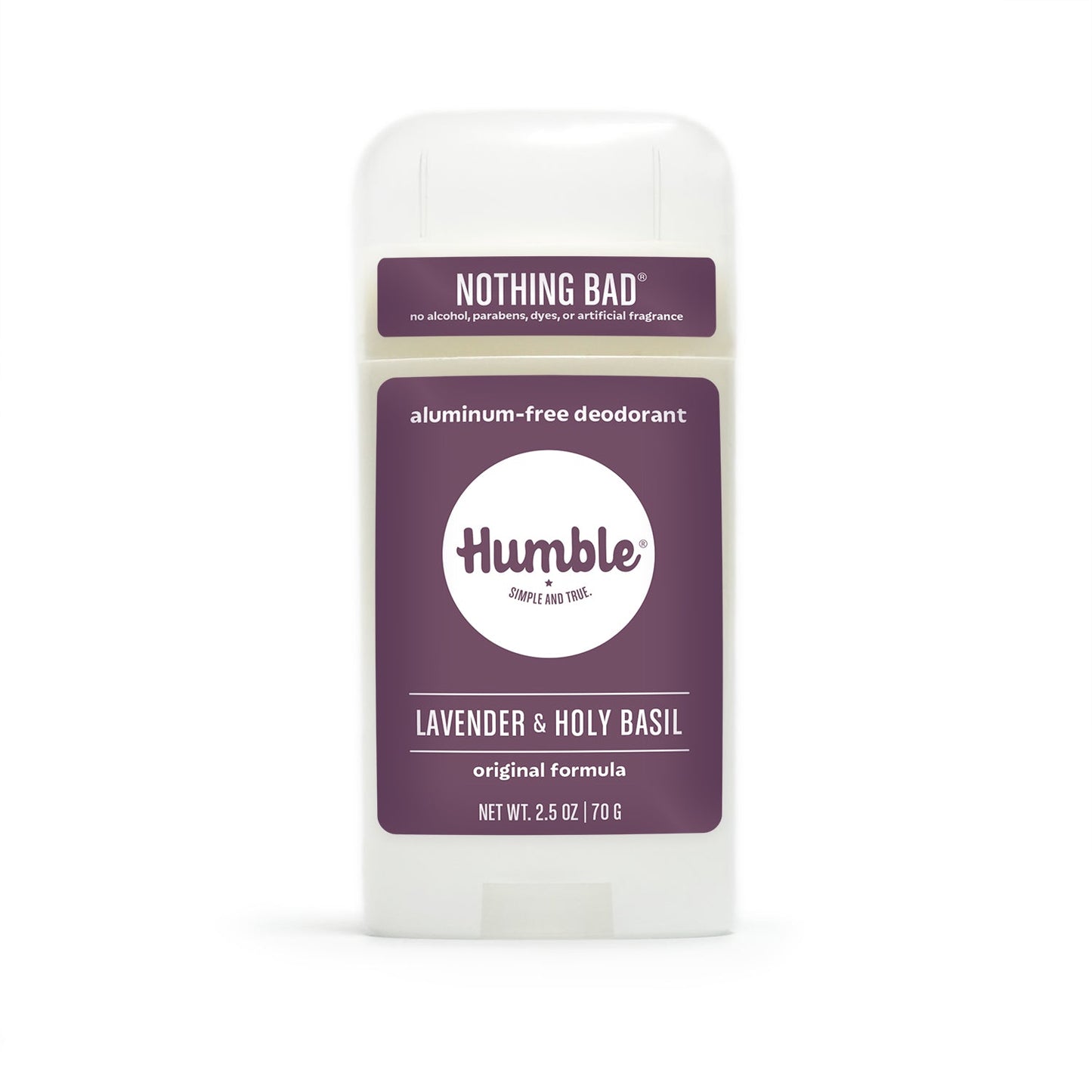 Humble Lavender & Holy Basil Aluminum Free Deodorant 70 g