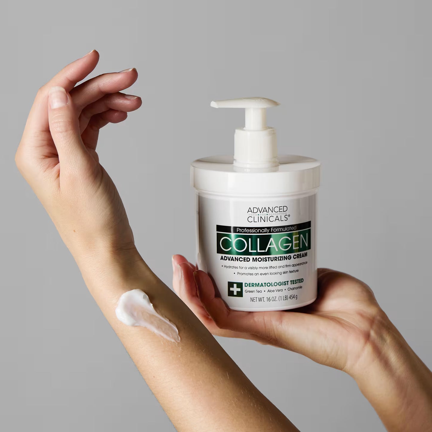 Advanced Clinicals Collagen Skin Rescue Lotion 454g