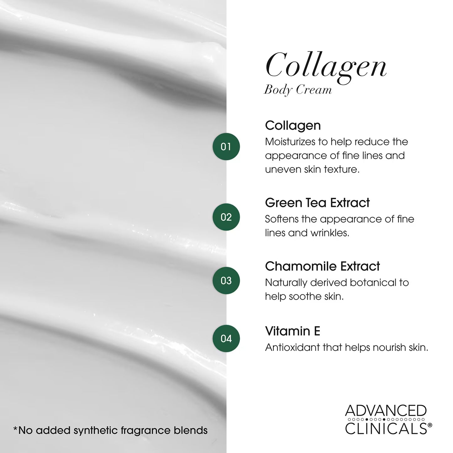Advanced Clinicals Collagen Skin Rescue Lotion 454g