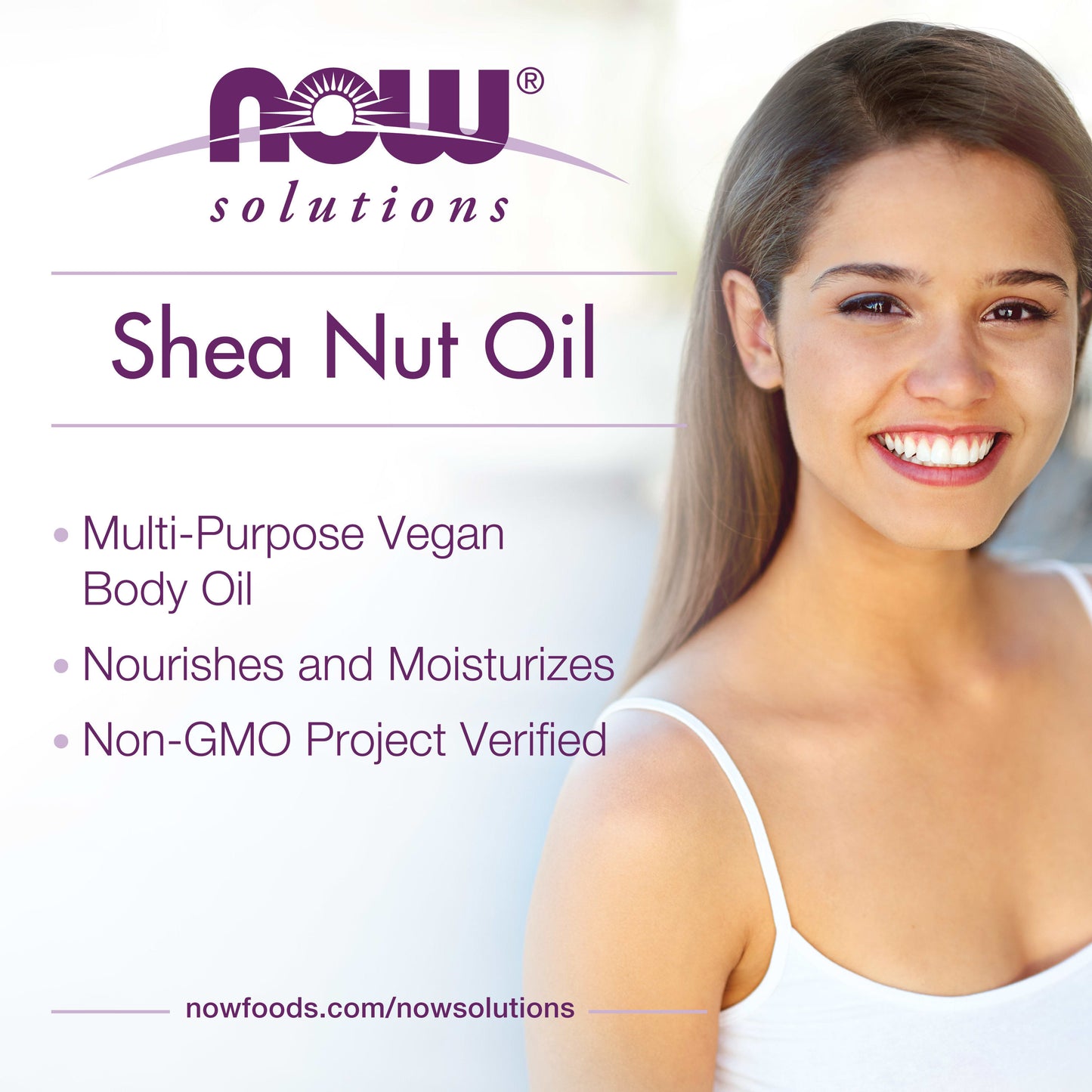 Now Solutions Shea Nut Oil Moisturizing Oil 118 ml