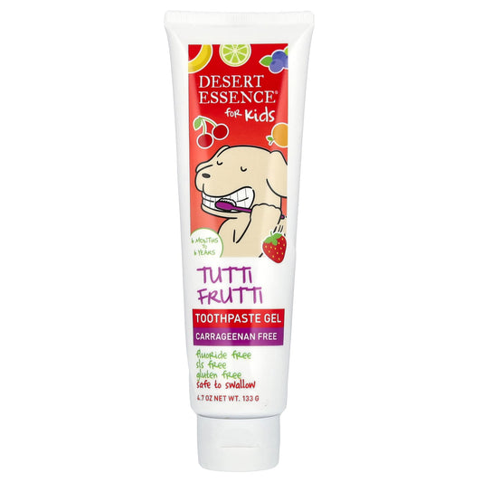 DESERT ESSENCE TUTTI FRUTTI KIDS TOOTHPASTE GEL 133G
