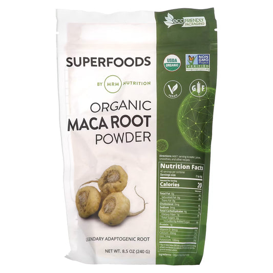 Superfoods by MRM Raw Organic Maca Root Powder 240g