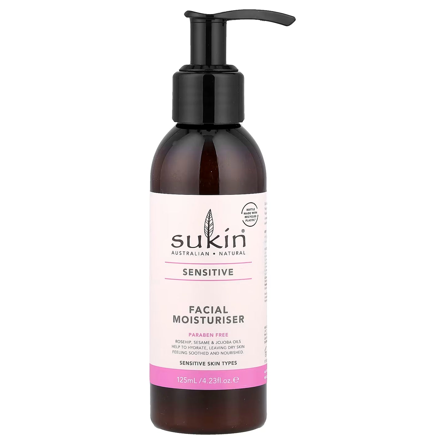 Sukin Sensitive Facial Moisturiser 125ML