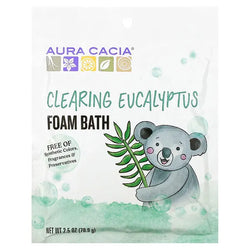 AURA CACIA, Foam Bath, Clearing Eucalyptus, 70.9G