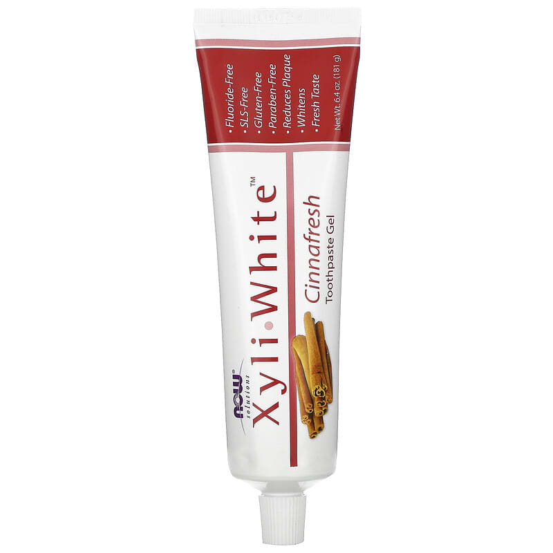 NOW SOLUTION XyliWhite™ Cinnafresh Toothpaste Gel 181 G