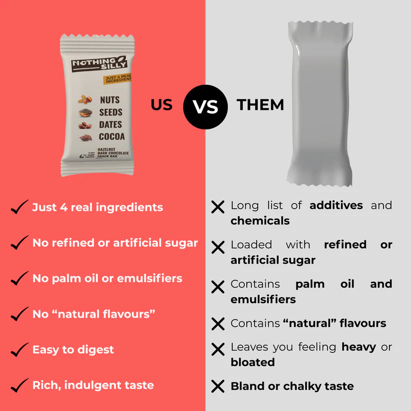 Nothing Silly Dark Chocolate 40g