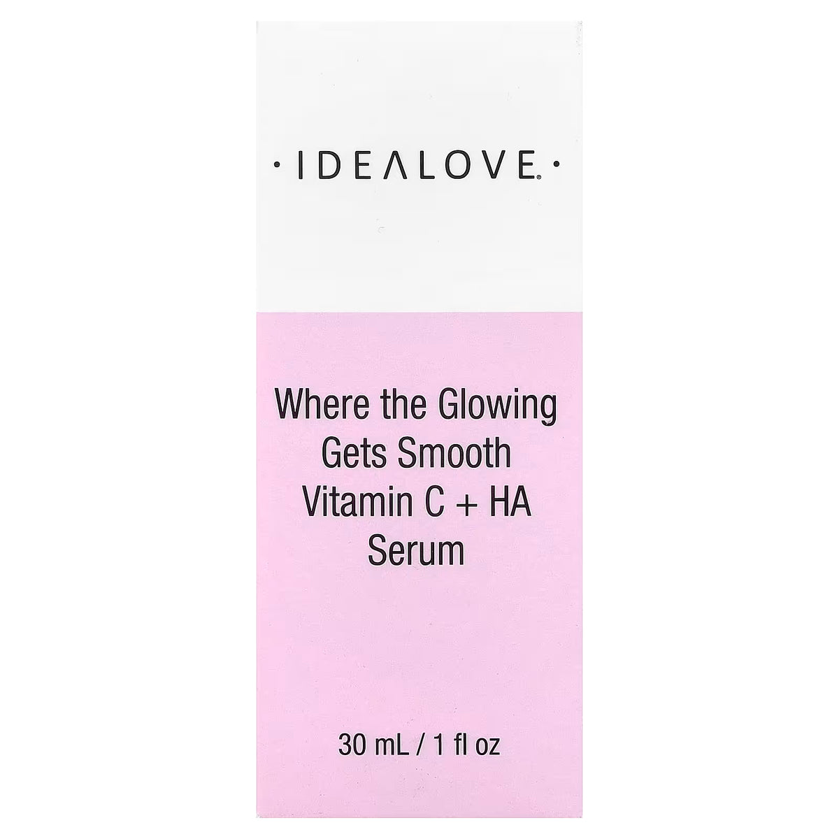 Idealove Where the Glowing Gets Smooth, Vitamin C + HA Serum 30 ml