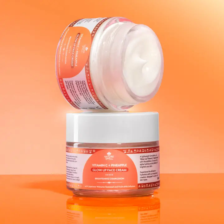 Nature Spell Glow Up Face Cream Vitamin C & Pineapple 100ML