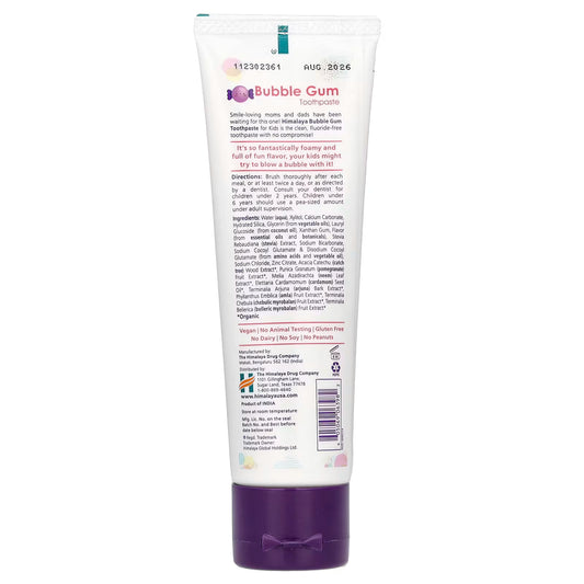Himalaya Botanique Bubble Gum Kids Toothpaste 113G