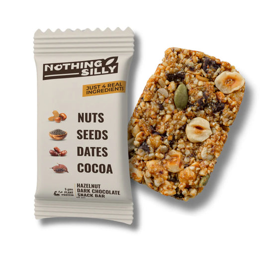 Nothing Silly Hazelnut Dark Chocolate 40g
