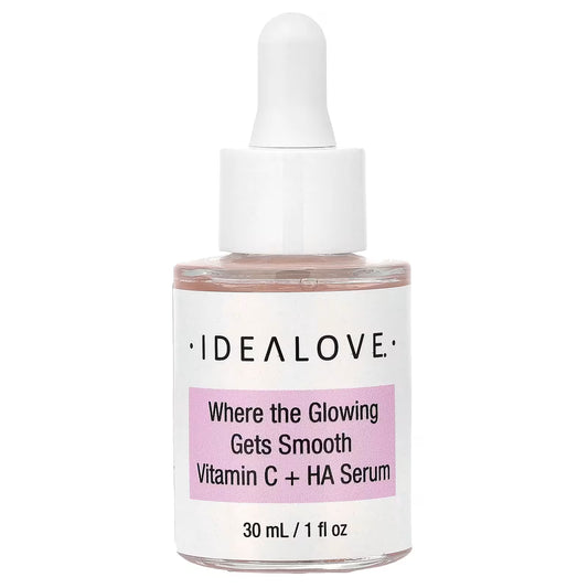 Idealove Where the Glowing Gets Smooth, Vitamin C + HA Serum 30 ml