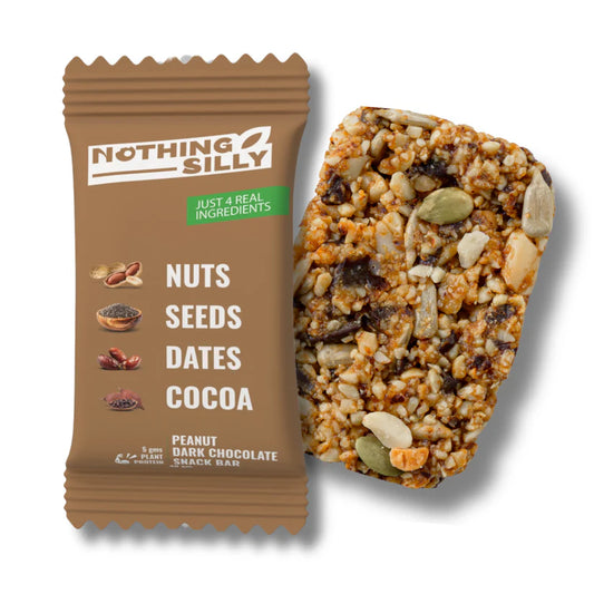 Nothing Silly Peanut Dark Chocolate 40g