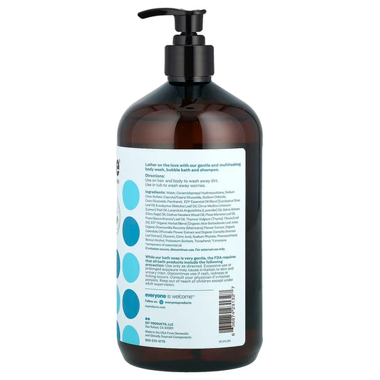 Everyone 3 In 1 Kids Soap Pacific Eucalyptus (946ML)