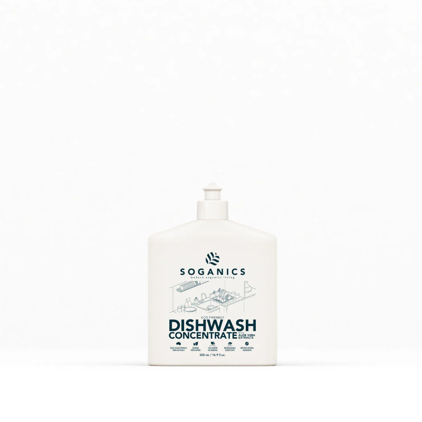 SOGANICS Dishwash Concentrate With Aloe Vera Extract 500ML