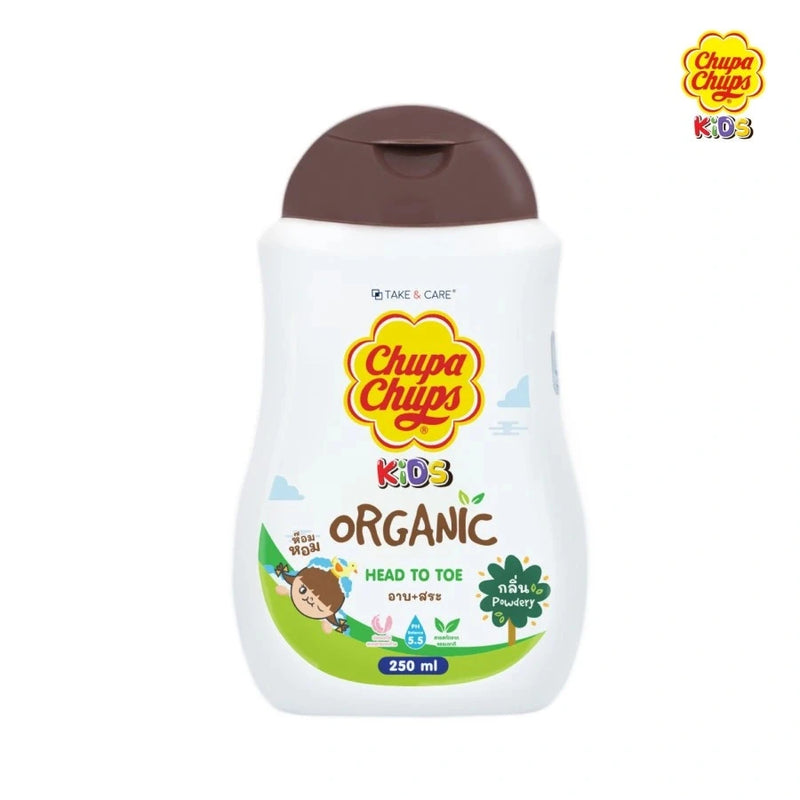 Chupa Chups Kids Organic Head To Toe 2in1 250ML