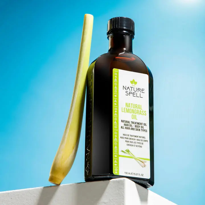 Nature Spell Natural Lemongrass Oil For Hair & Body 150ML