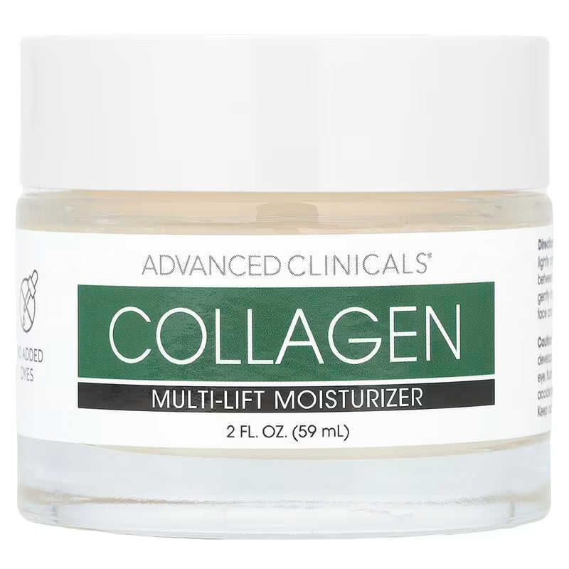 Advance Clinicals Plant Based Collagen Multi-Lift Moisturizer 59ML