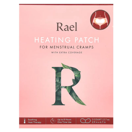 Rael Extra Coverage Heating Patch 3ct
